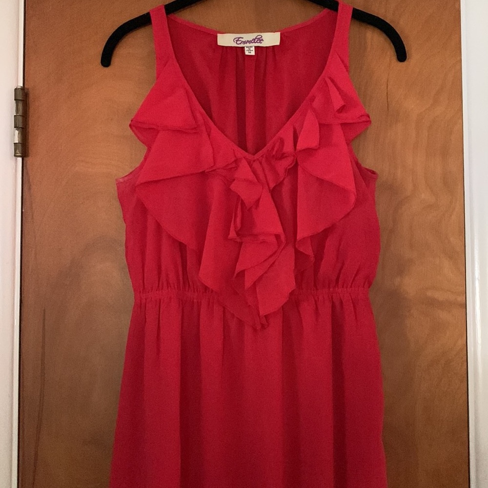 Cute red dress